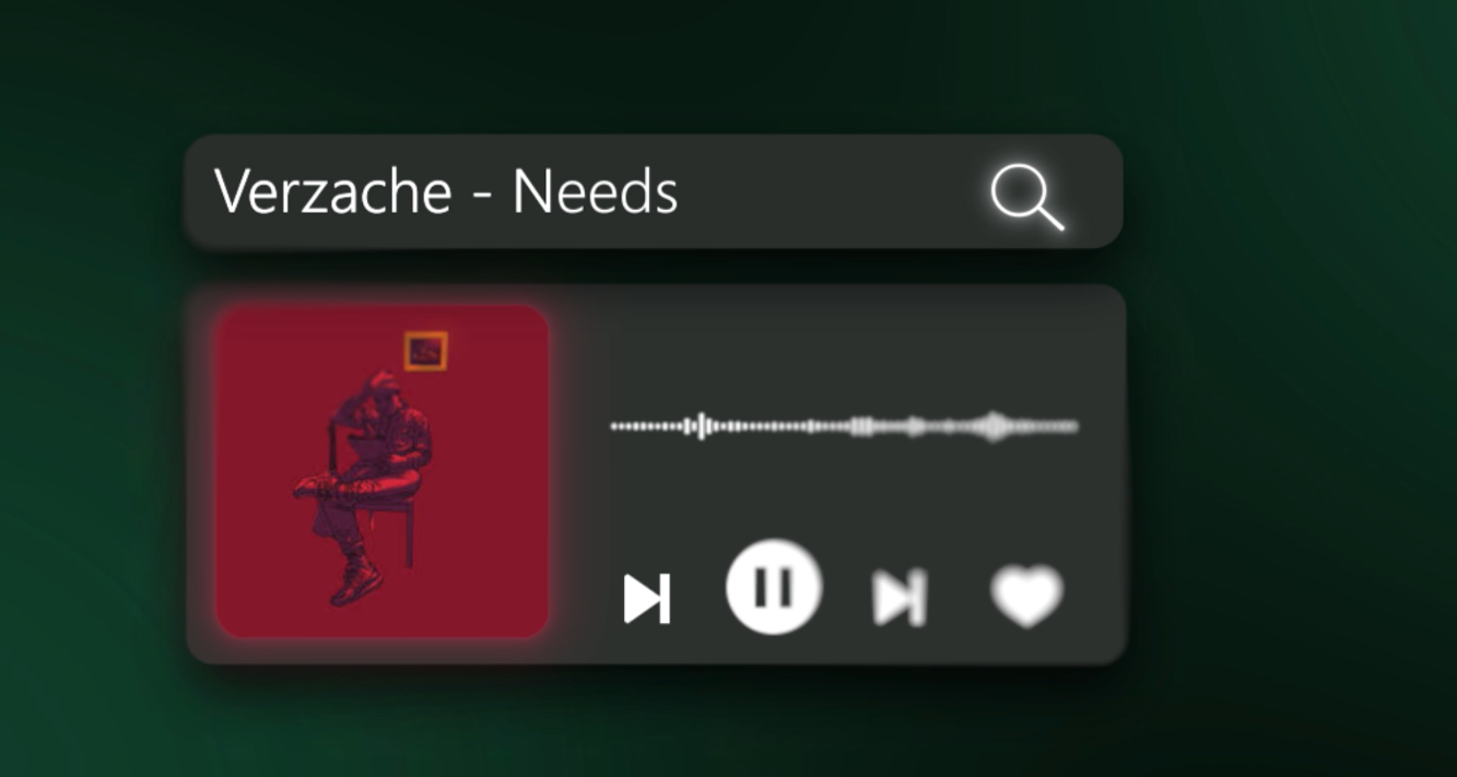 Моушн анимация Spotify