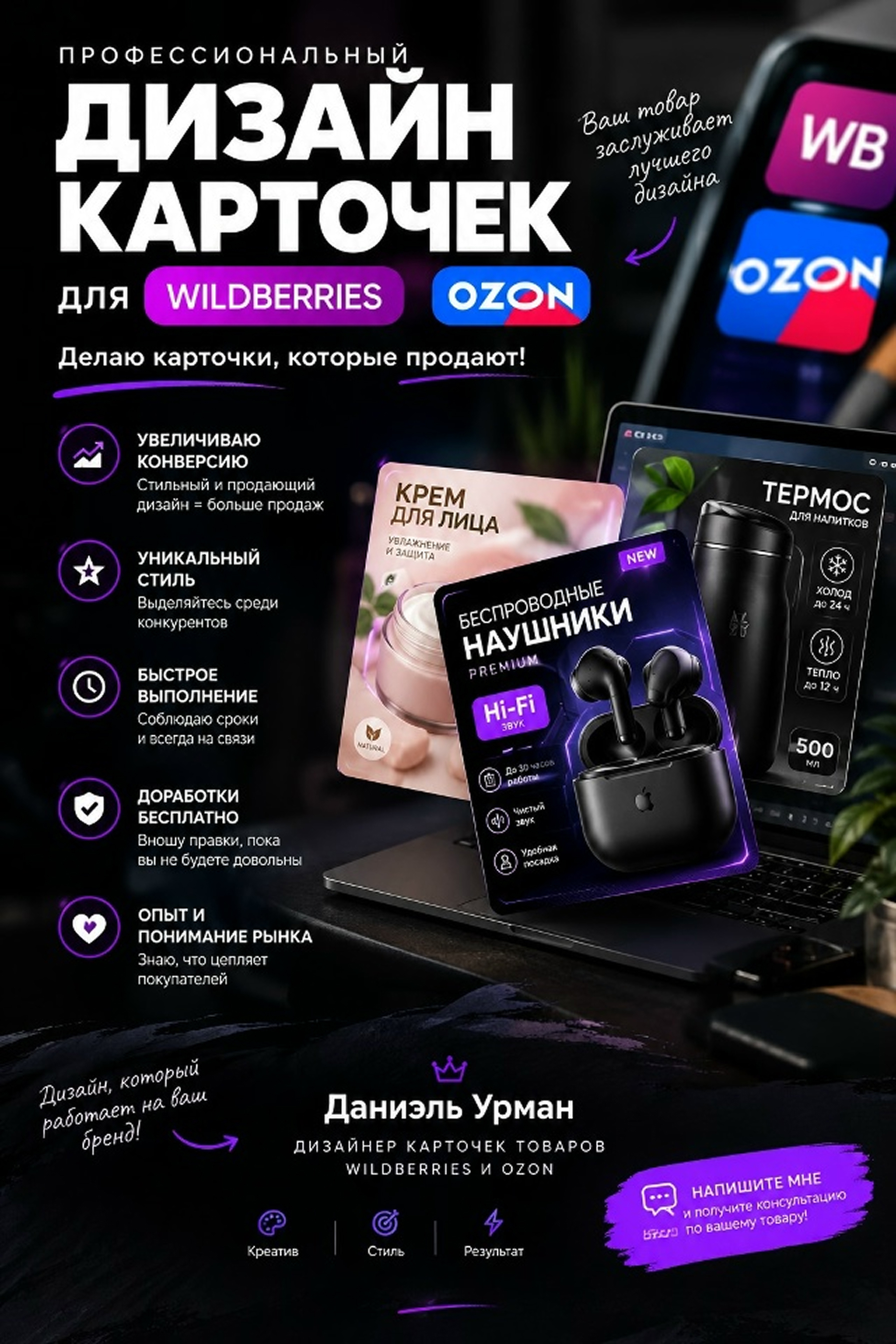 Дизайн продающей карточки това�…