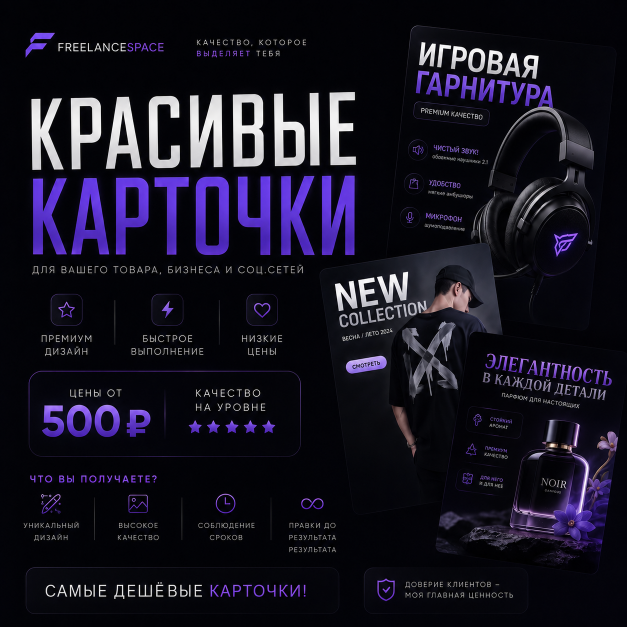 Сделаю вам карточку товаров для Ozon на любой вкус