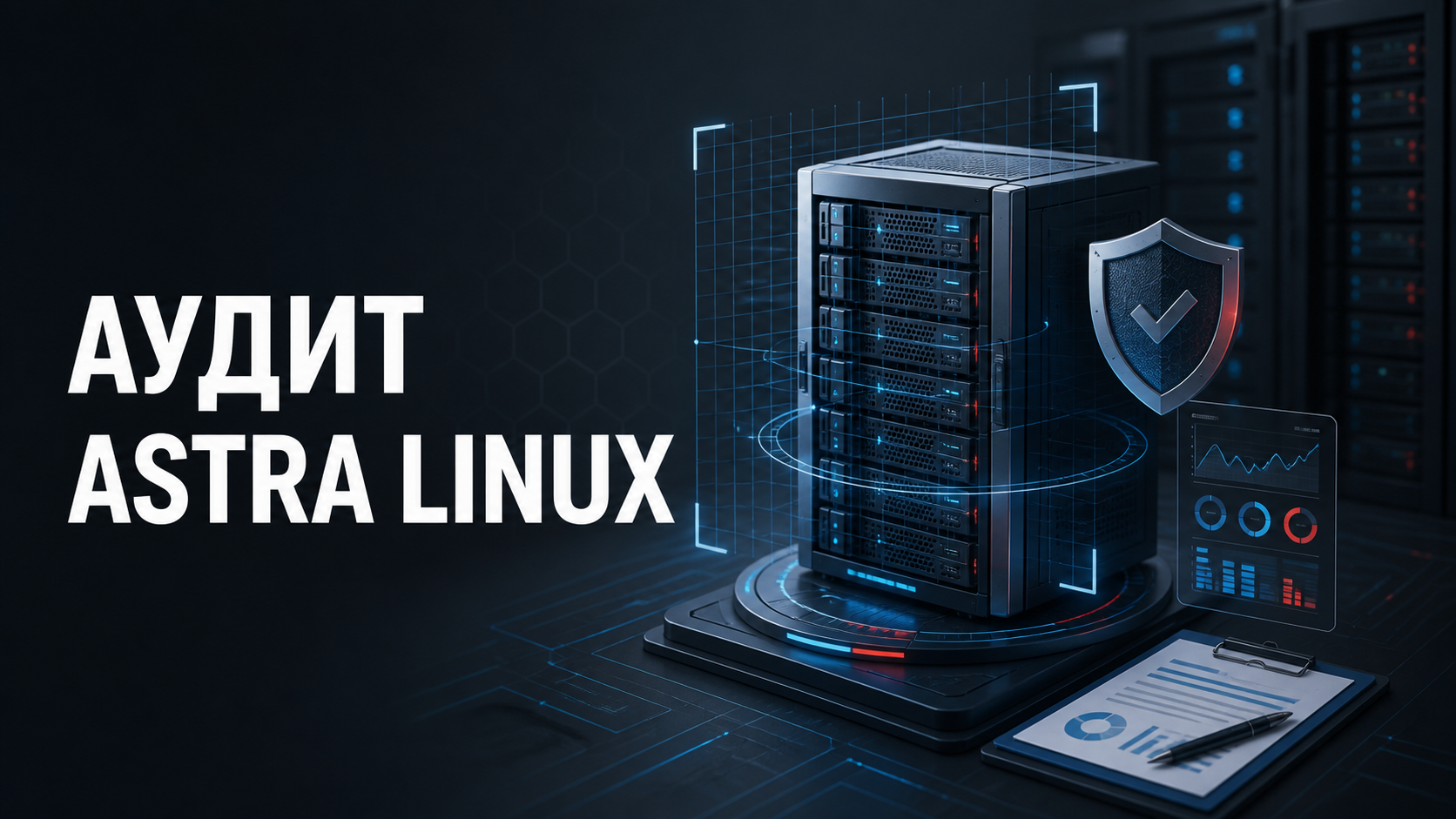 Проведу аудит сервера Astra Linux и подготовлю план улучшений