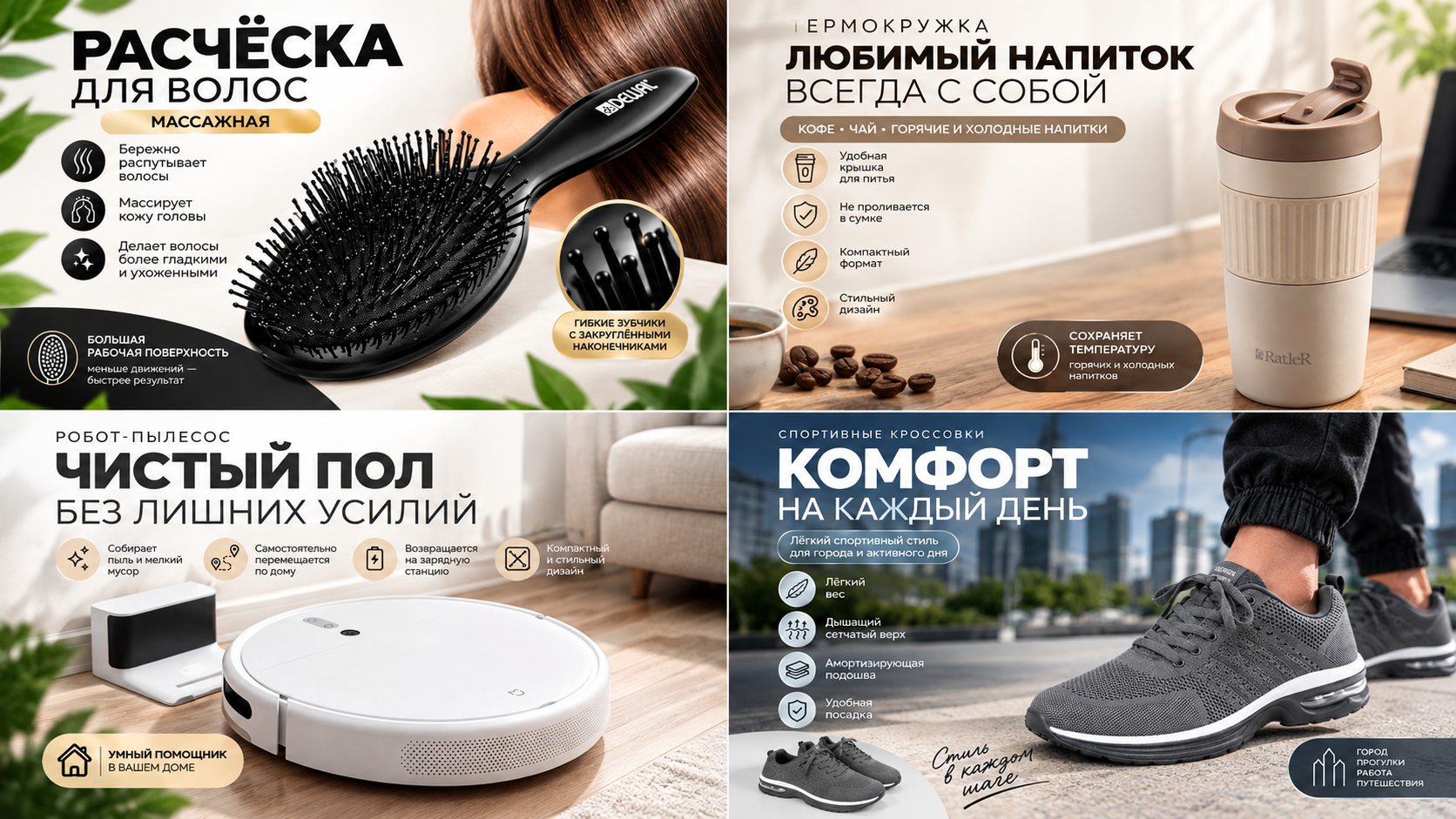 Дизайн карточек товаров для маркетплейсов