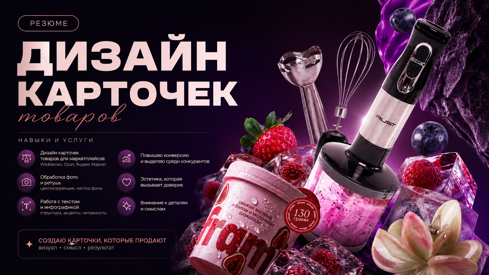 Дизайн карточек товара