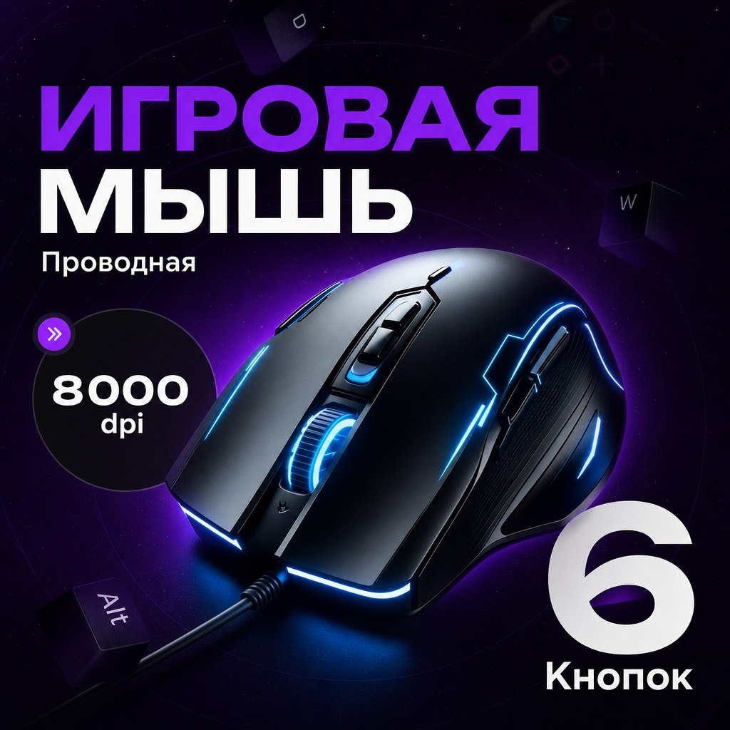 Создам дизайн карточек товаров для маркетплейсов с главной фотографией