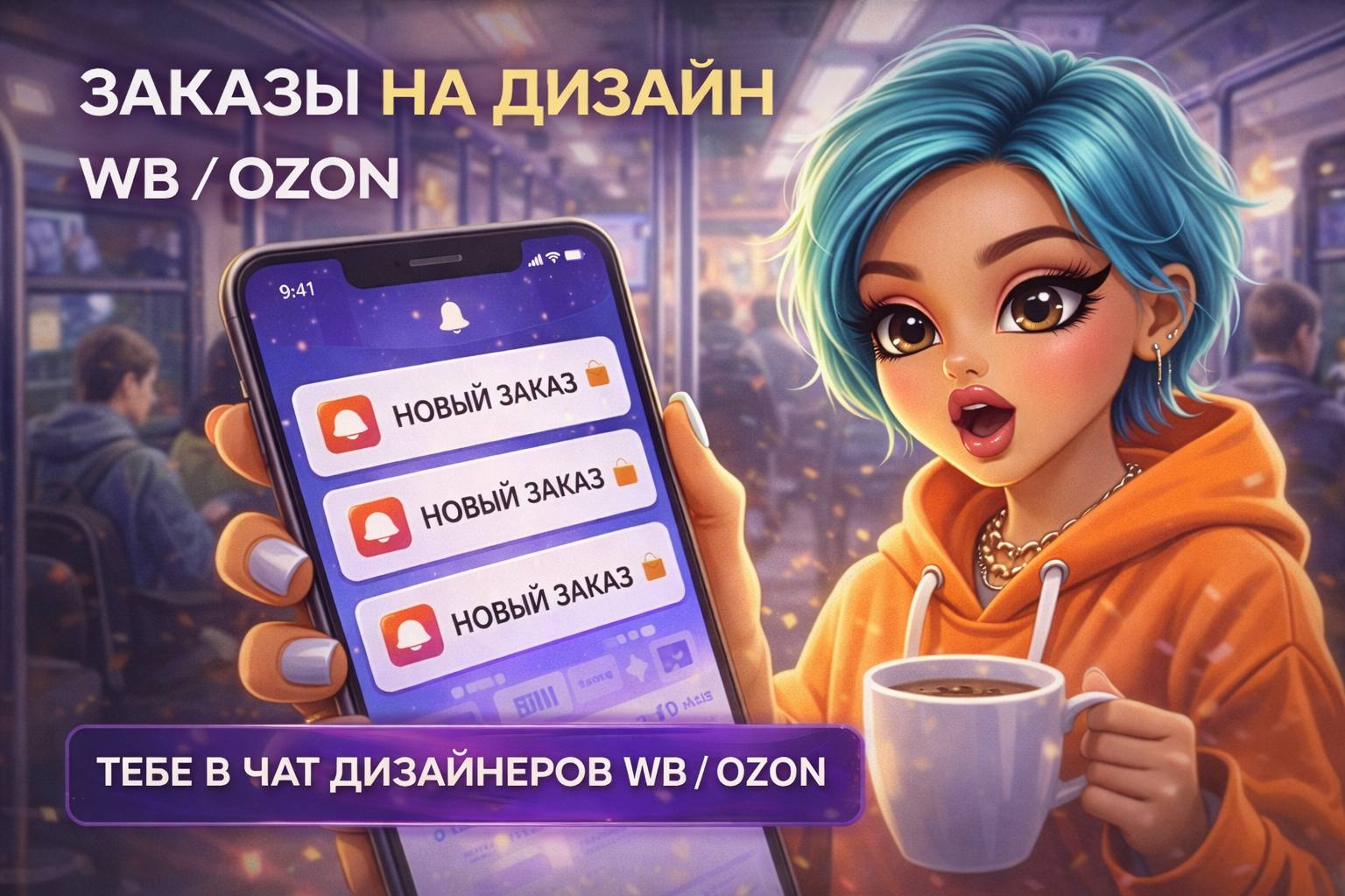 Создам красивые карточки товаров с помощью искусственного интеллекта
