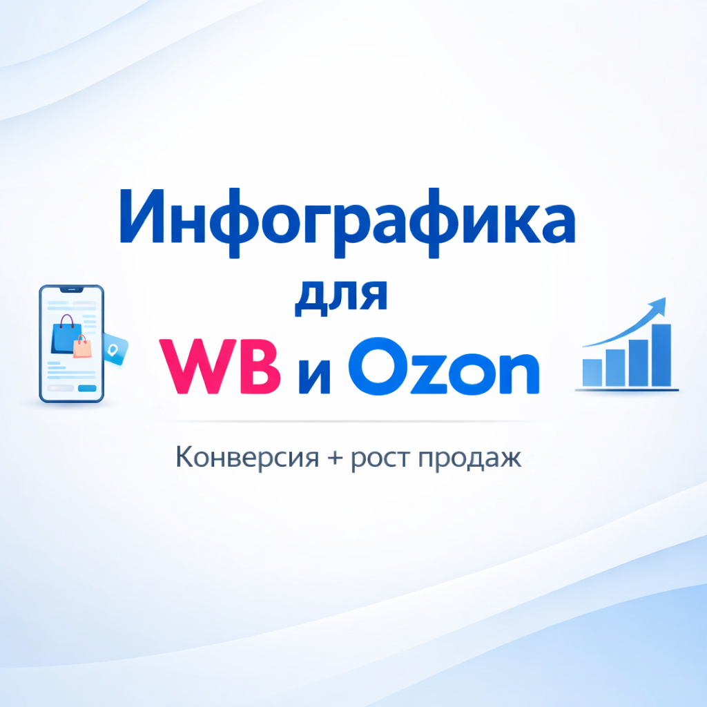 Создам конверсионную инфографику для Wildberries и Ozon с акцентом на выгоды