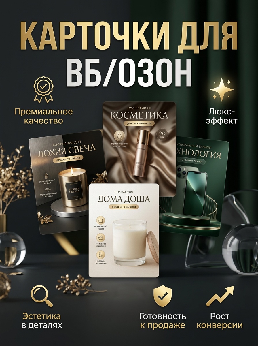 Создам профессиональную карточк…