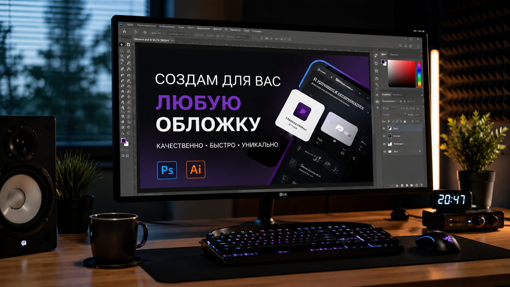 Сделаю любой дизайн