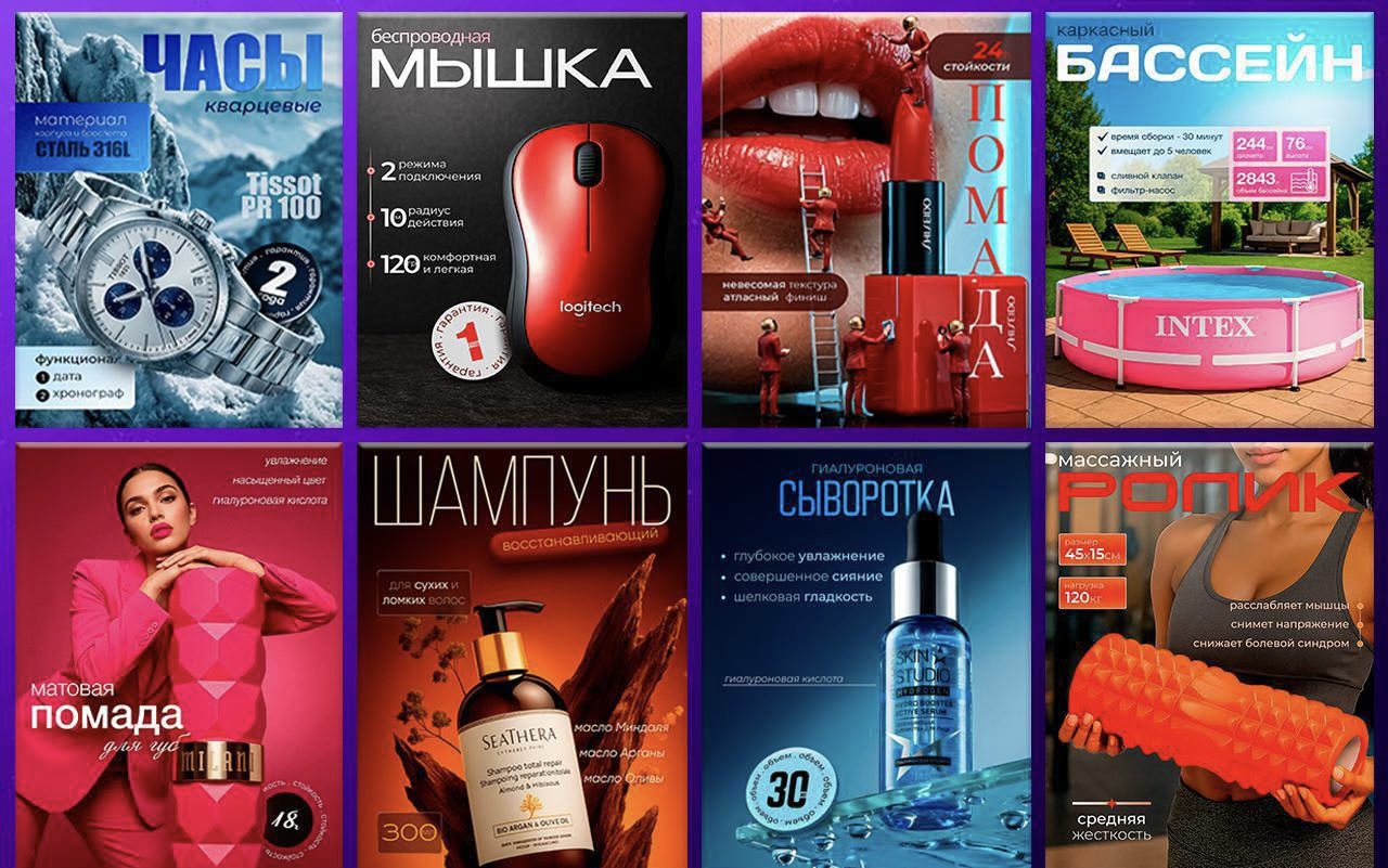 Создам качественную инфографику для маркетплейсов и товаров