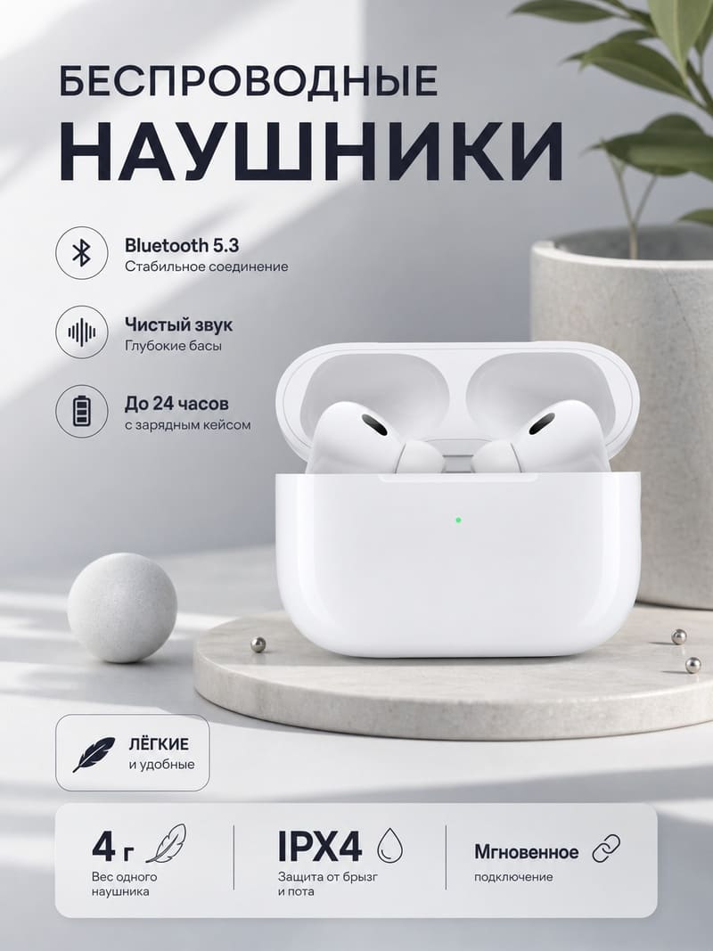 Создам продающий дизайн карточек товаров для маркетплейсов
