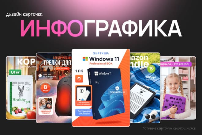 Разработаю рекламную карточку для интернет-магазина с использованием ИИ