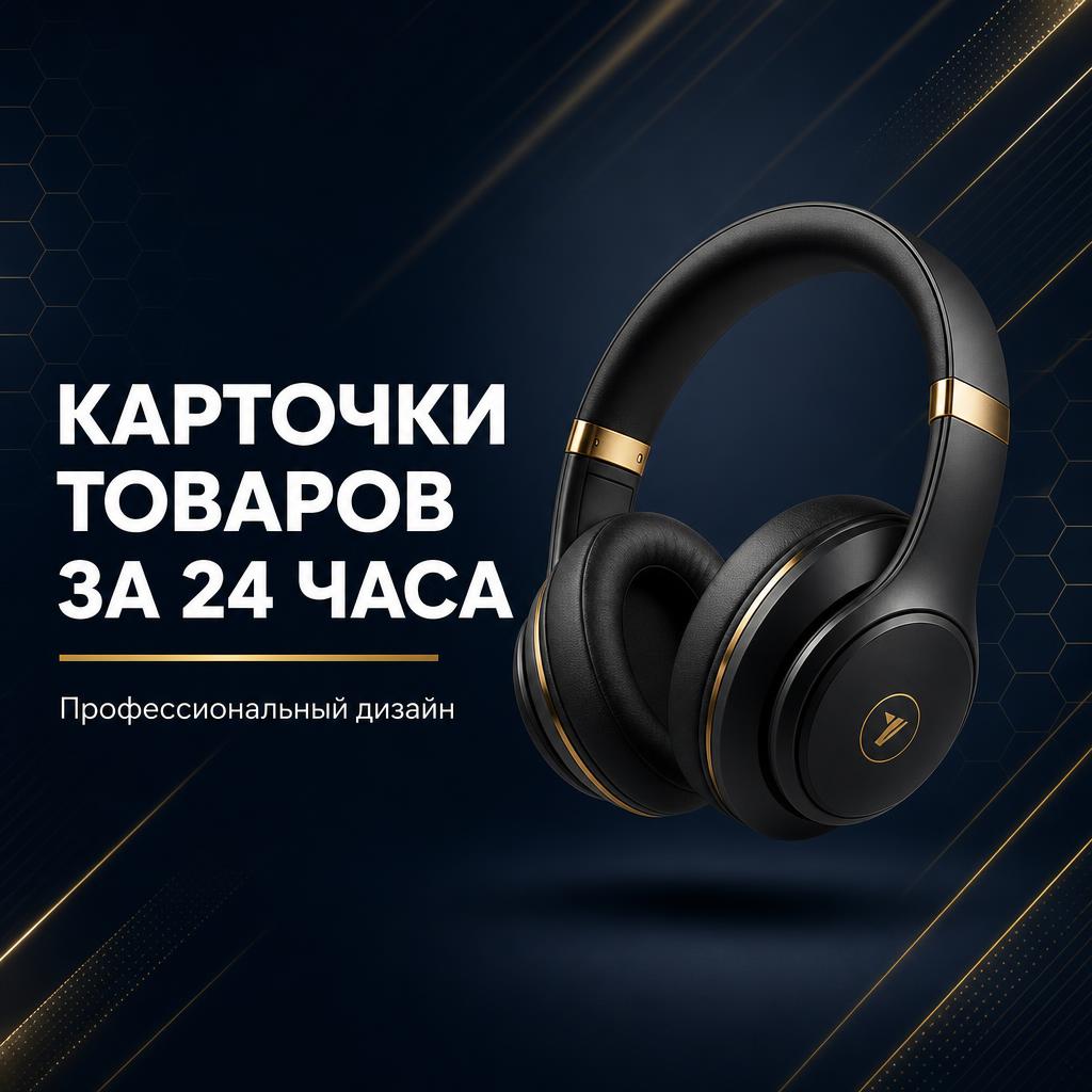 Создам готовую карточку товара с фото и текстом для Ozon, Wildberries, Avito
