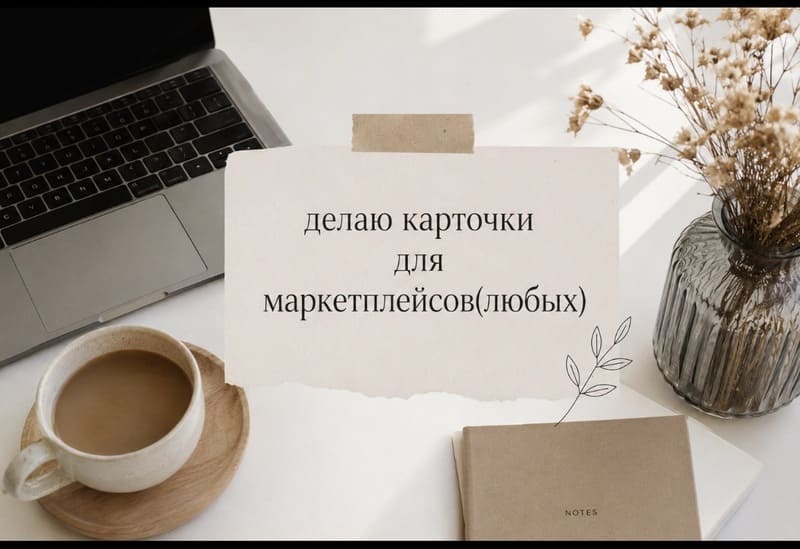 Создам продающие карточки товаров для маркетплейсов Ozon, Wildberries и Яндекс Маркета