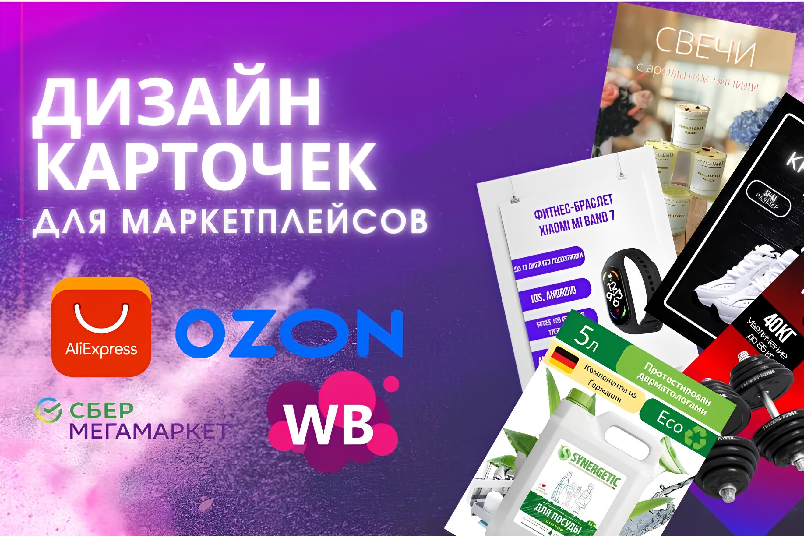 Дизайн инфографики карточек тов…