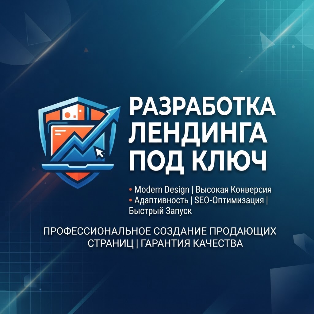 Разработаю сайт-лендинг под ключ с быстрым результатом