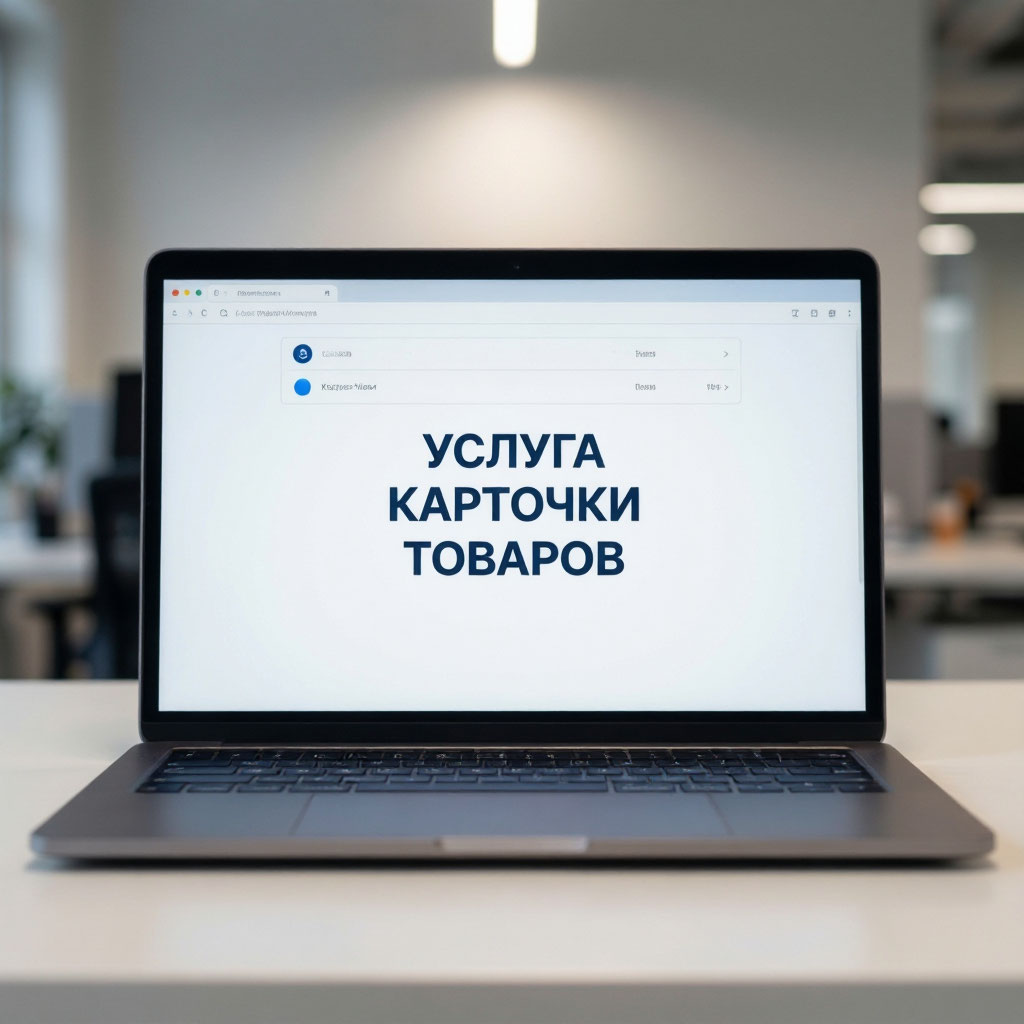 Создам профессиональную карточку товара с обработкой фото и описанием