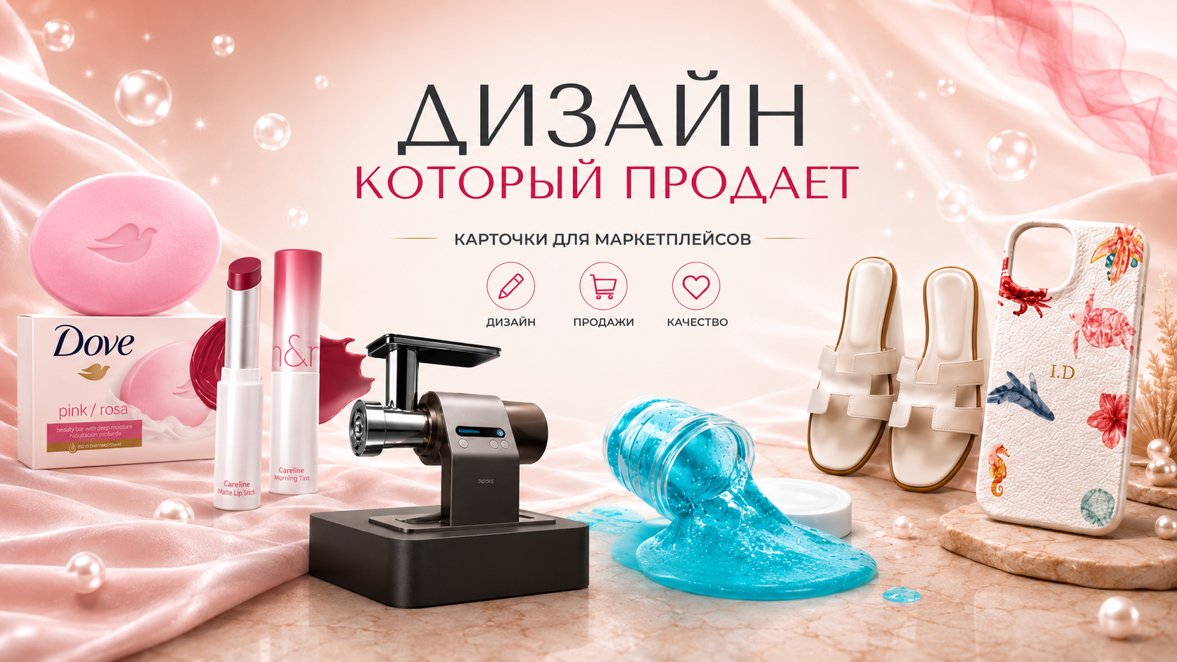 Создам стильную карточку для маркетплейсов