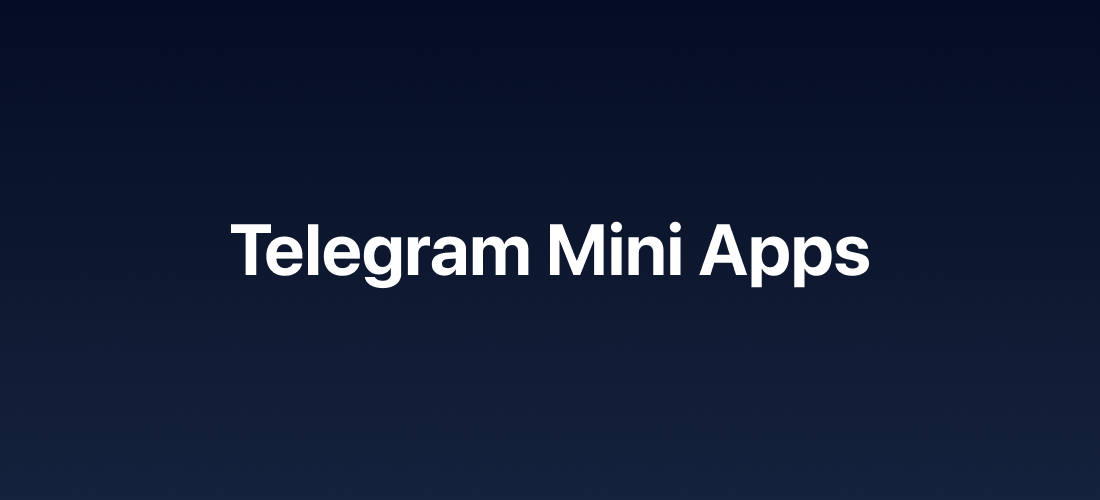 Разработка Telegram Mini Apps — Владимир Колос на FreelanceSpace