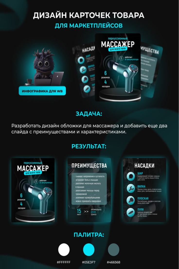 Создам качественную карточку товара для маркетплейсов Wildberries и Ozon