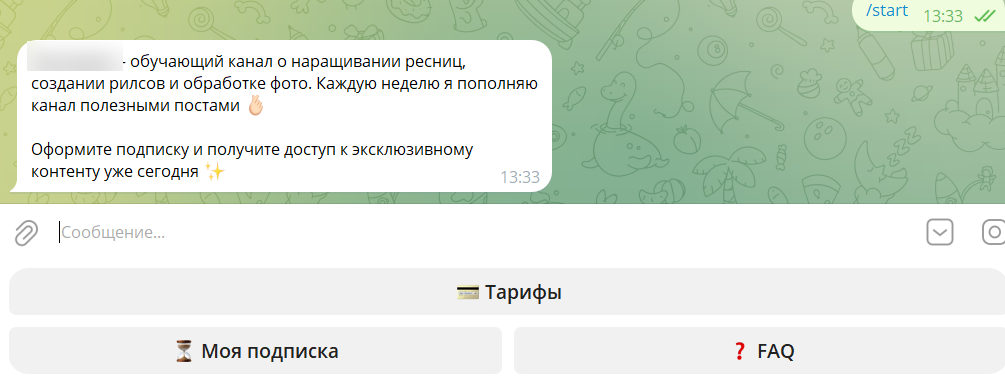 Разработаю Telegram-бота с онлайн-оплатой для вашего бизнеса